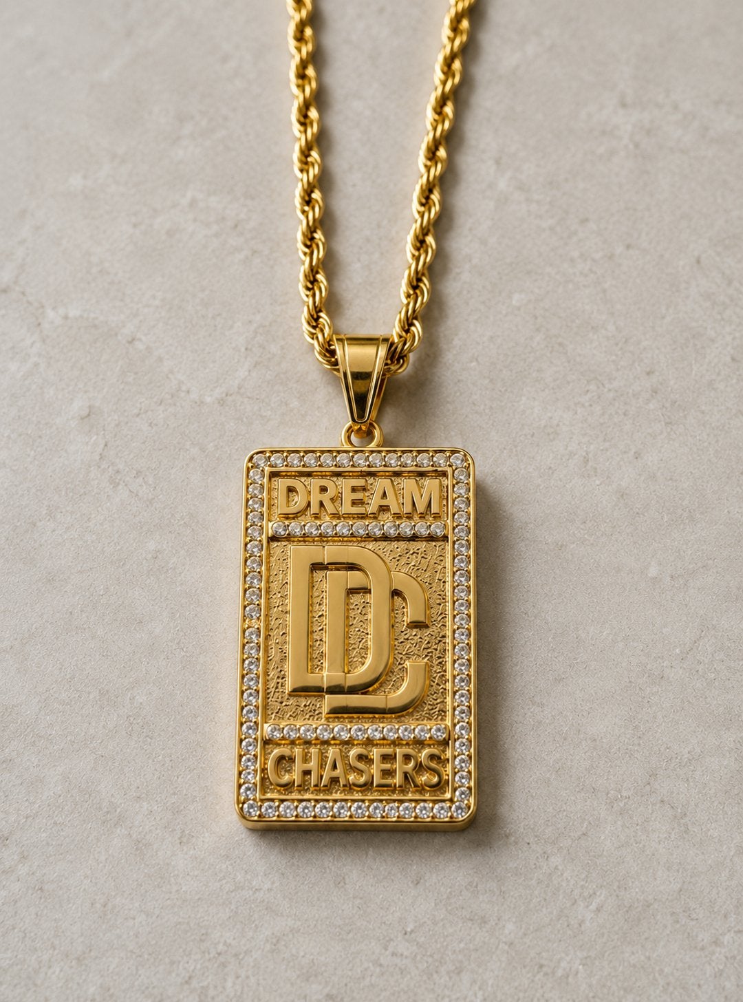 Dream Chasers ketting – goudkleurig, Nieuw, Ophalen of Verzenden, Goud, Overige materialen