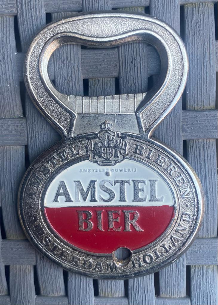 Flesopener van Amstel bier - Amsterdam Holland, Verzamelen, Biermerken, Ophalen of Verzenden, Zo goed als nieuw, Flesopener, Amstel