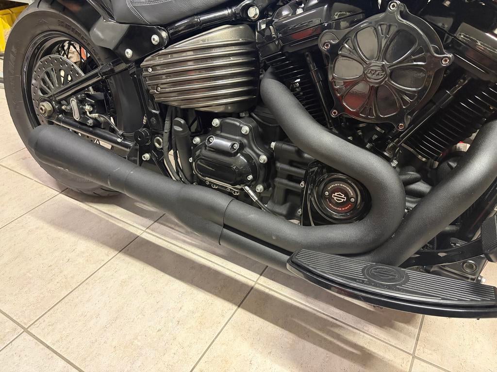 Zwarte uitlaatdemper softail, Ophalen of Verzenden, Gebruikt