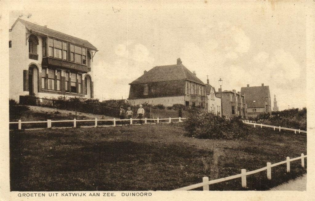 Groeten uit Katwijk aan Zee. Duinoord - 1933 gelopen, Verzenden, 1920 tot 1940, Gelopen, Zuid-Holland