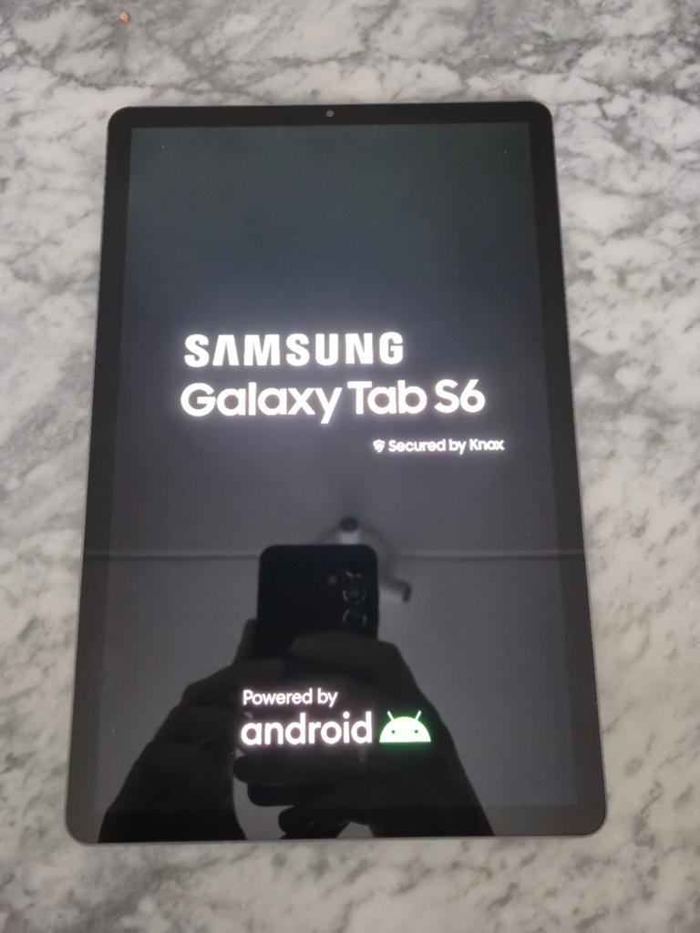 Samsung Galaxy Tab S6 (4G + Wifi) 128GB Zwart/Grijs, Computers en Software, Android Tablets, Gebruikt, Galaxy Tab S6, Gps, 128 GB