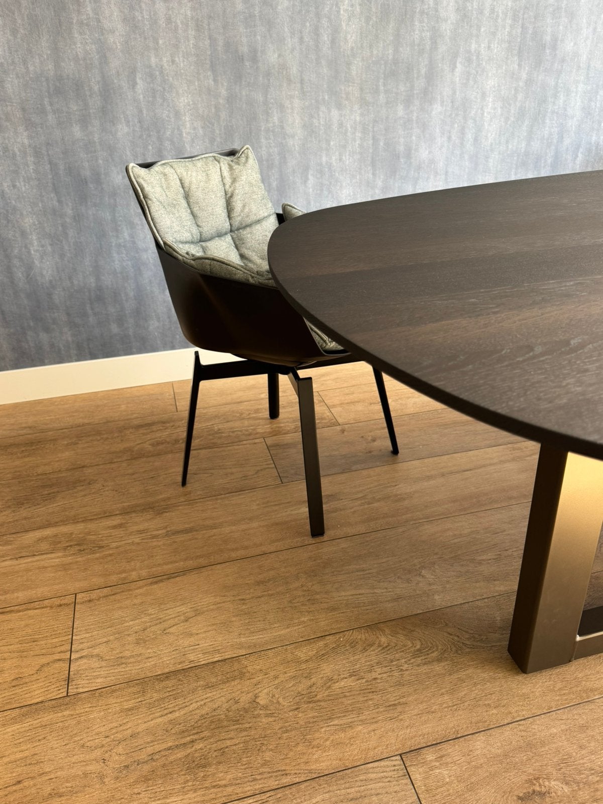 B&B Italia Husk–set van 8–Patricia Urquiola–Design topper!, Huis en Inrichting, Ophalen, Stof, Zwart, Zo goed als nieuw