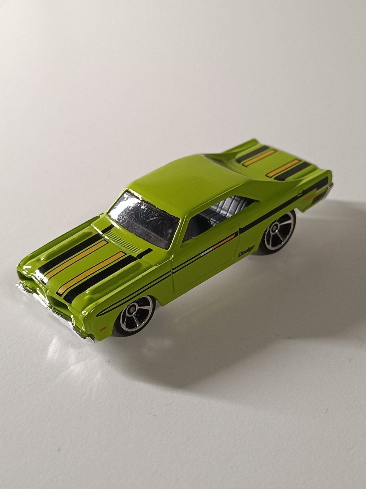 Hot Wheels Dodge Challenger SRT Hellcat Groen, Ophalen of Verzenden