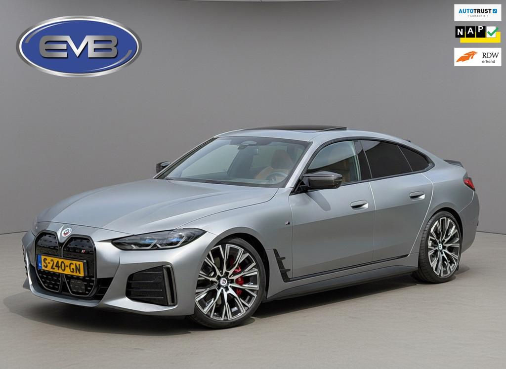 BMW I4 M50 M- Sport ac schnitzel, 20" performance, VOL OPTIE, Auto's, Gebruikt, 520 km, 110 €/maand, 1398 min