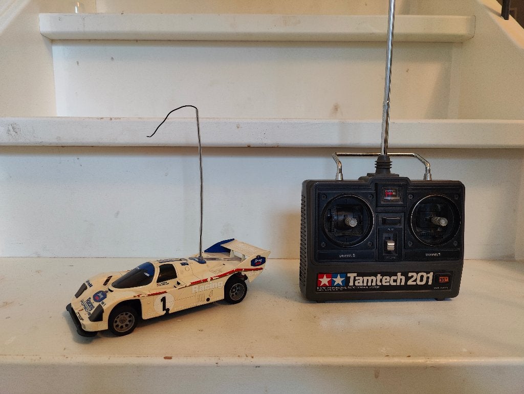 Tamiya Tamtech 1:24 R/C Car, Elektro, Gebruikt, Ophalen of Verzenden, Auto onroad