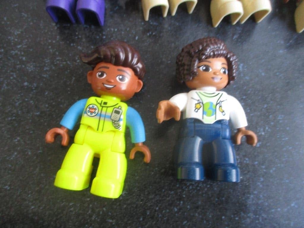 DUPLO POPPETJES GETINT 3, Ophalen of Verzenden, Zo goed als nieuw, Minifiguur, Duplo