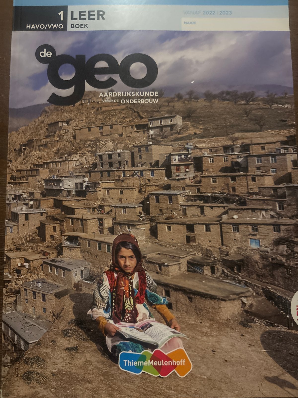De Geo Aardrijkskunde 1 HAVO/VWO Leerboek Thiememeulenhoff, Ophalen, Zo goed als nieuw, HAVO, Aardrijkskunde