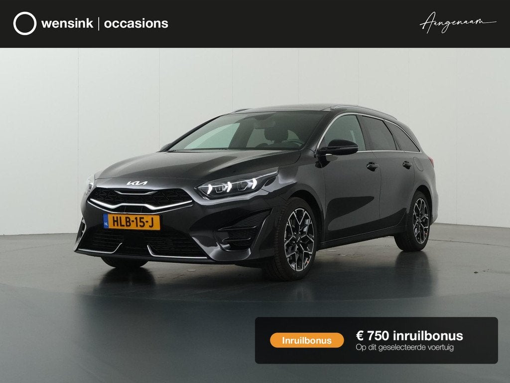 Kia Ceed Sportswagon 1.5 T-GDi GT-Line | Panoramadak | Matri, Auto's, Kia, Gebruikt, 4 cilinders, 610 kg, Zwart
