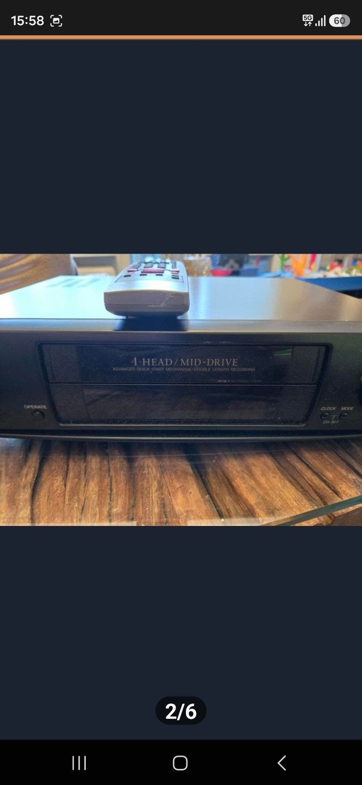 videorecorder sharp, Ophalen of Verzenden, Gebruikt