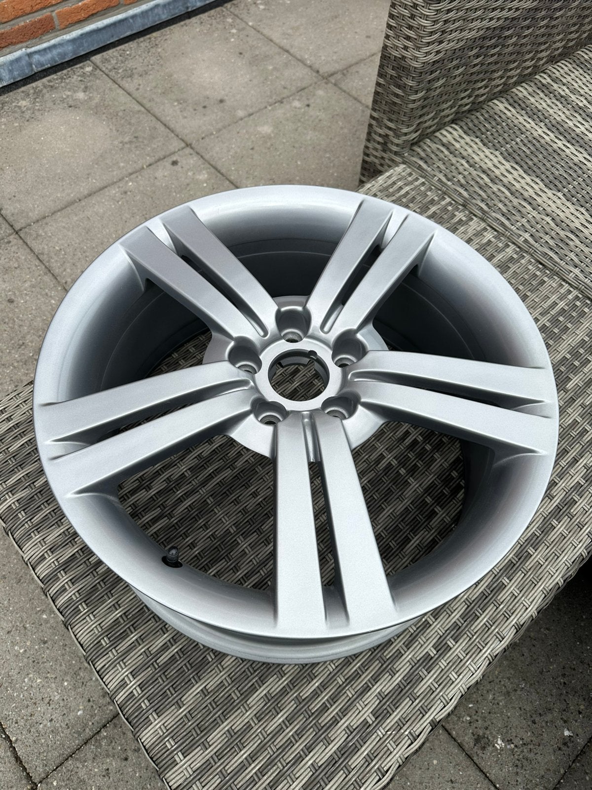 SEAT 18 inch "Andromeda" velgen - 1P0601025D, Auto-onderdelen, Ophalen, 18 inch, Gebruikt, Velg(en)
