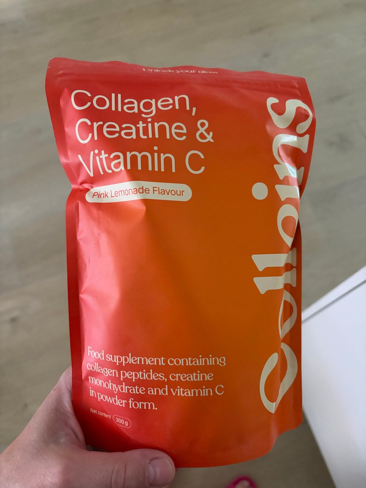 Collagen, Creatine & Vitamine C Poeder Pink Lemonade, Sport en Fitness, Gezondheidsproducten en Wellness, Ophalen of Verzenden