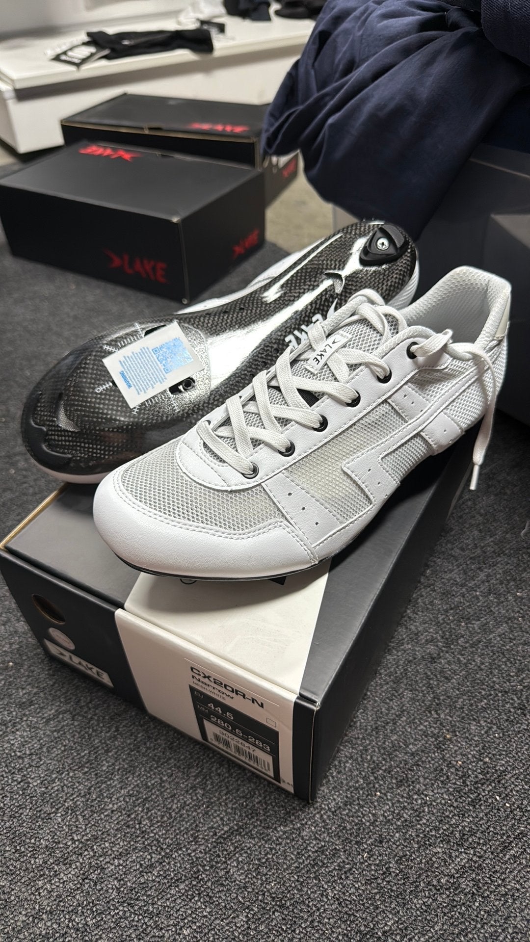Lake cx20r wielerschoenen maat 44.5, Schoenen, Nieuw, Ophalen of Verzenden, H