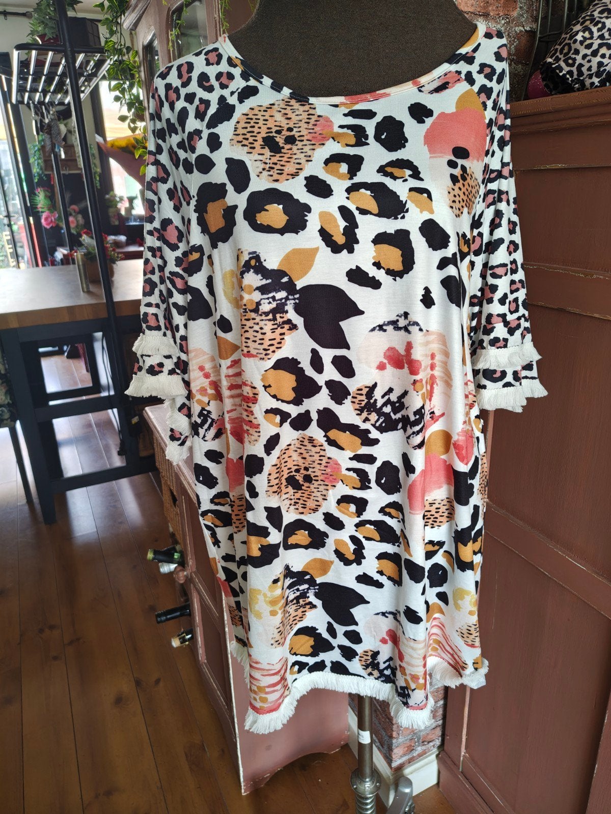 tuniek l xl xxl 44 46 48 50, Ophalen of Verzenden, Zo goed als nieuw, Maat 46/48 (XL) of groter, Meerkleurig