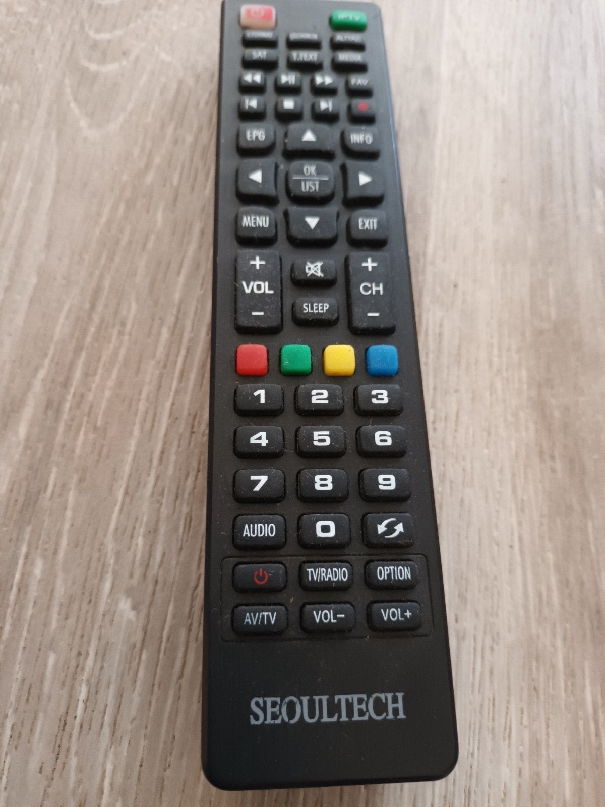 Afstandsbediening Seoultech voor sattelietontvanger, Ophalen