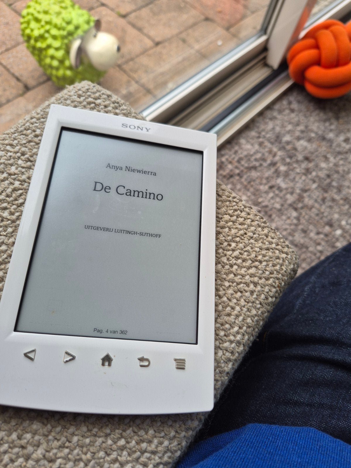 Sony Reader PRS-T2 e-reader - Wit, Computers en Software, 6 inch of minder, Ophalen of Verzenden, Zo goed als nieuw, 4 GB of minder