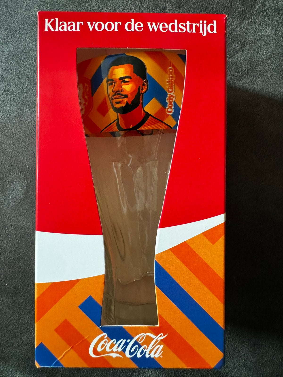 Coca Cola WK 2026 glazen Cody Gakpo, Ophalen of Verzenden, Zo goed als nieuw