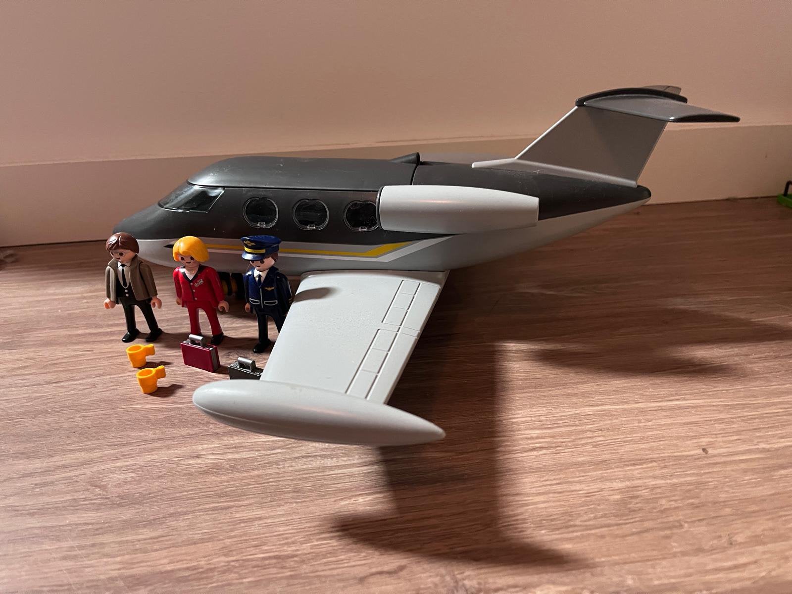 Playmobil vliegtuig, Ophalen of Verzenden, Zo goed als nieuw