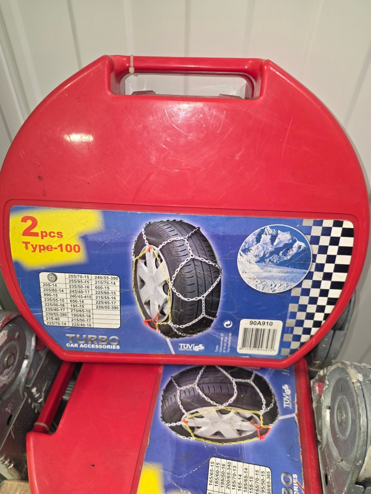 Turbo Type-100 Sneeuwkettingen - 2 stuks, Ophalen of Verzenden, Nieuw