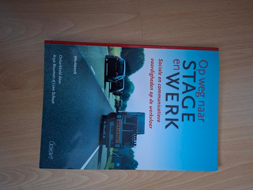 Anja Bouman - op weg naar stage en werk. Werkboek, Ophalen of Verzenden, Zo goed als nieuw, Anja Bouman; Lian Schuyt, Nederland
