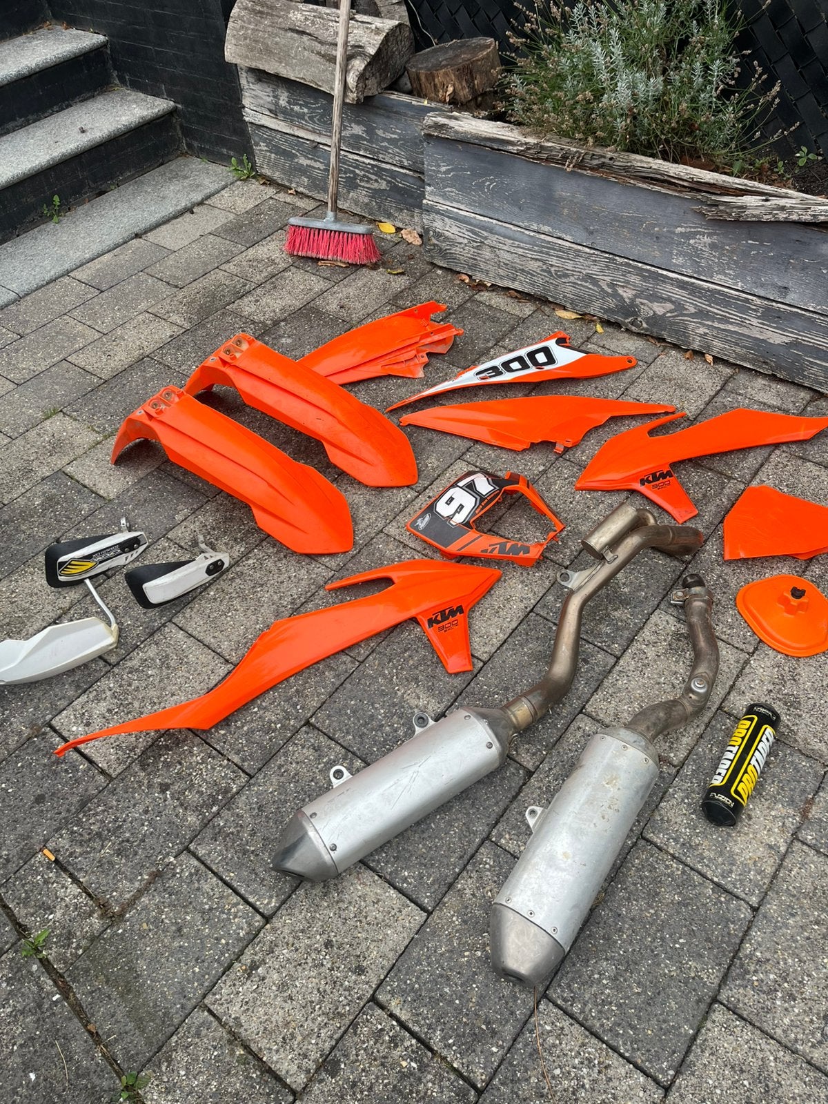 Kappen en uitlaat ktm, Ophalen of Verzenden