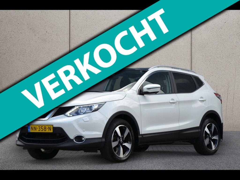Nissan Qashqai 1.2 N-Vision | Panoramadak | Stoelverwarming, Voorwielaandrijving, Stof, Gebruikt, 4 cilinders