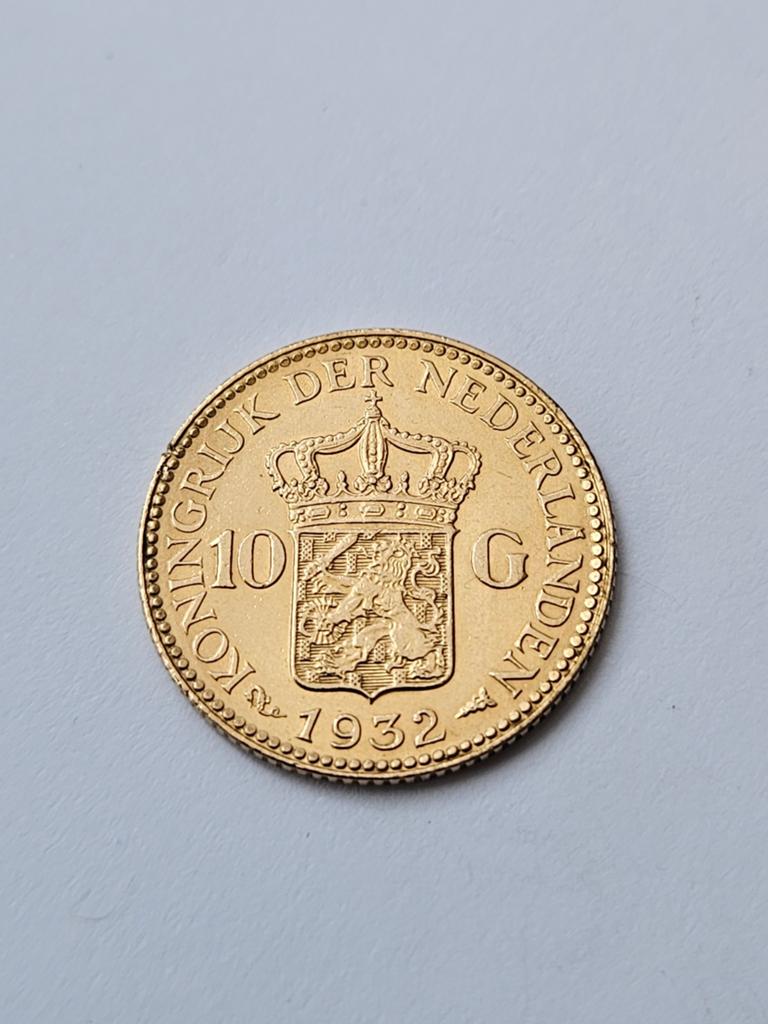 Gouden Tientje Koningin Wilhelmina 1932, Ophalen, Goud, Koningin Wilhelmina, Losse munt
