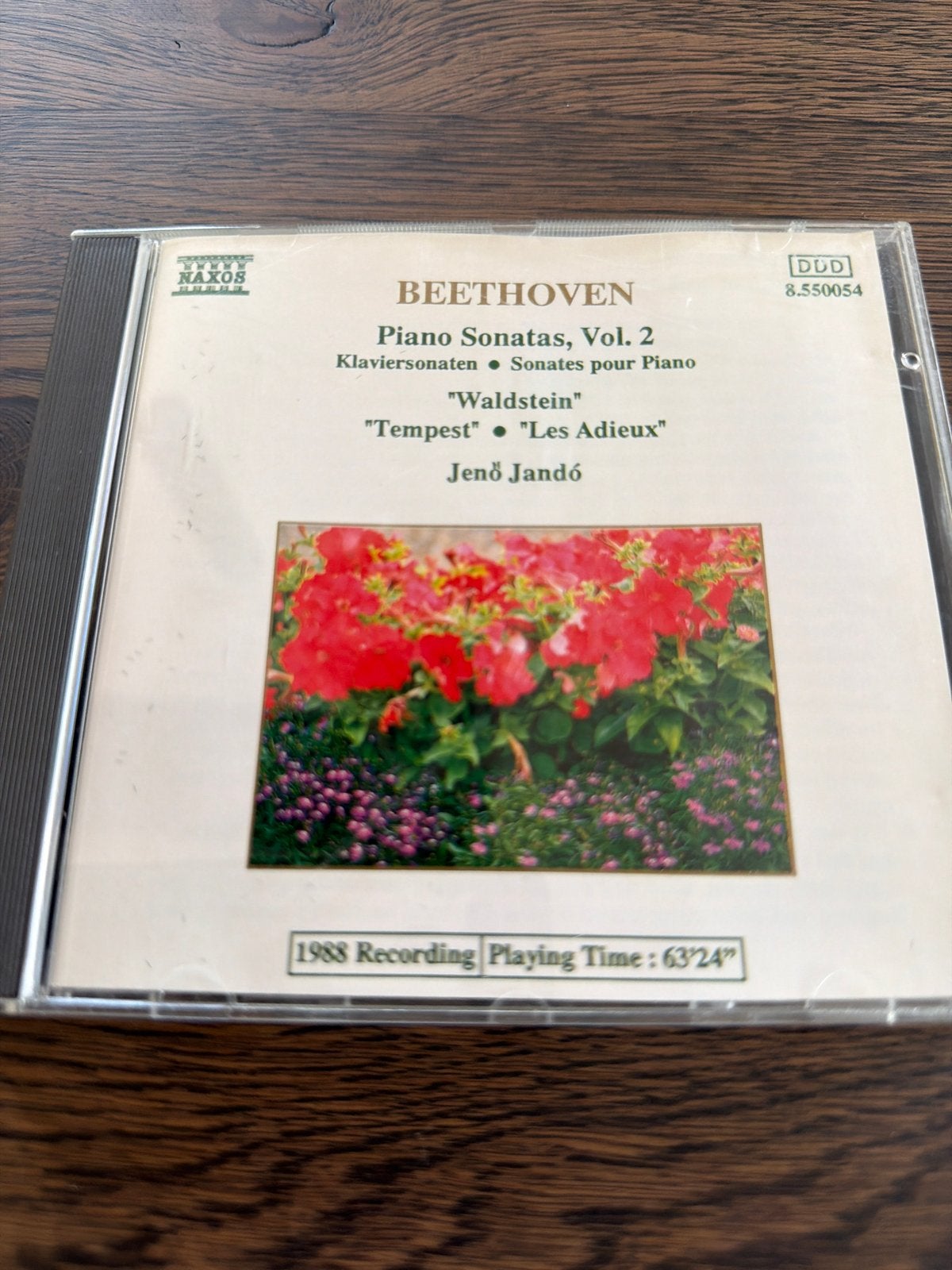 Beethoven Piano Sonates Vol. 2 - Waldstein, Tempest, Les Adi, Ophalen of Verzenden, Zo goed als nieuw, Inclusief boekje, Classicisme