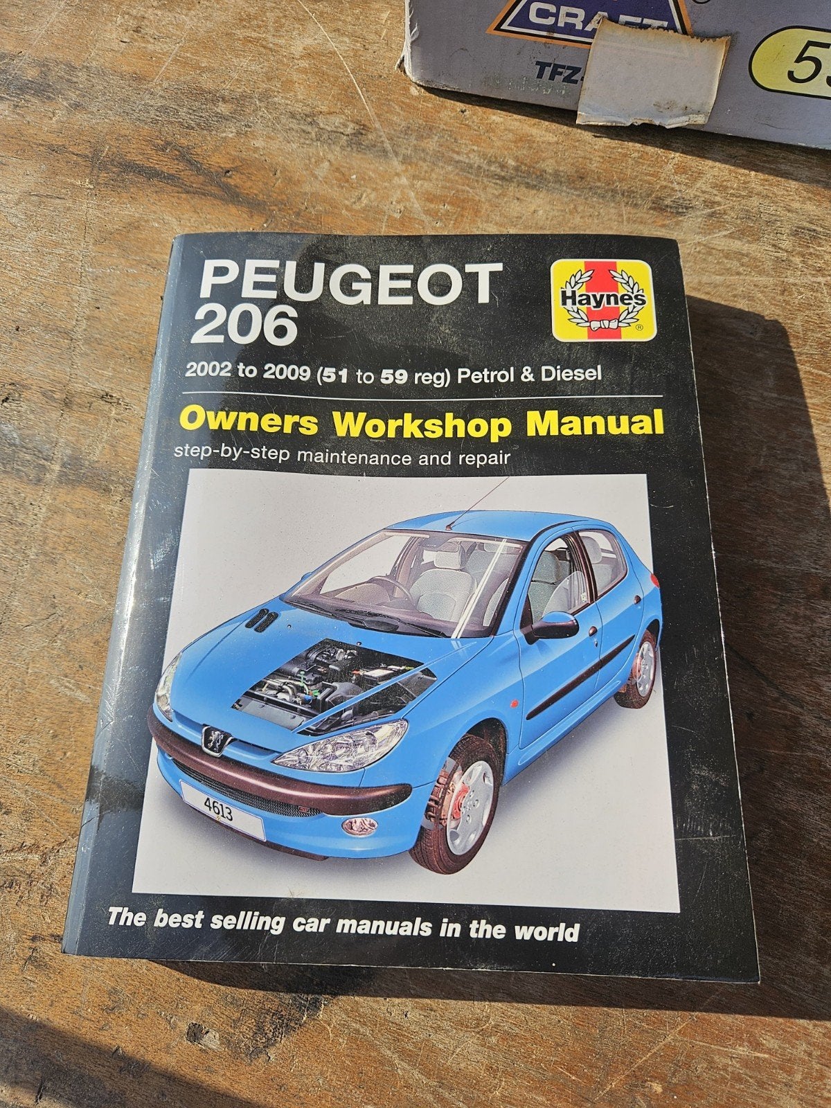 Haynes Werkplaatshandboek Peugeot 206 (2002-2009), Auto diversen, Ophalen of Verzenden