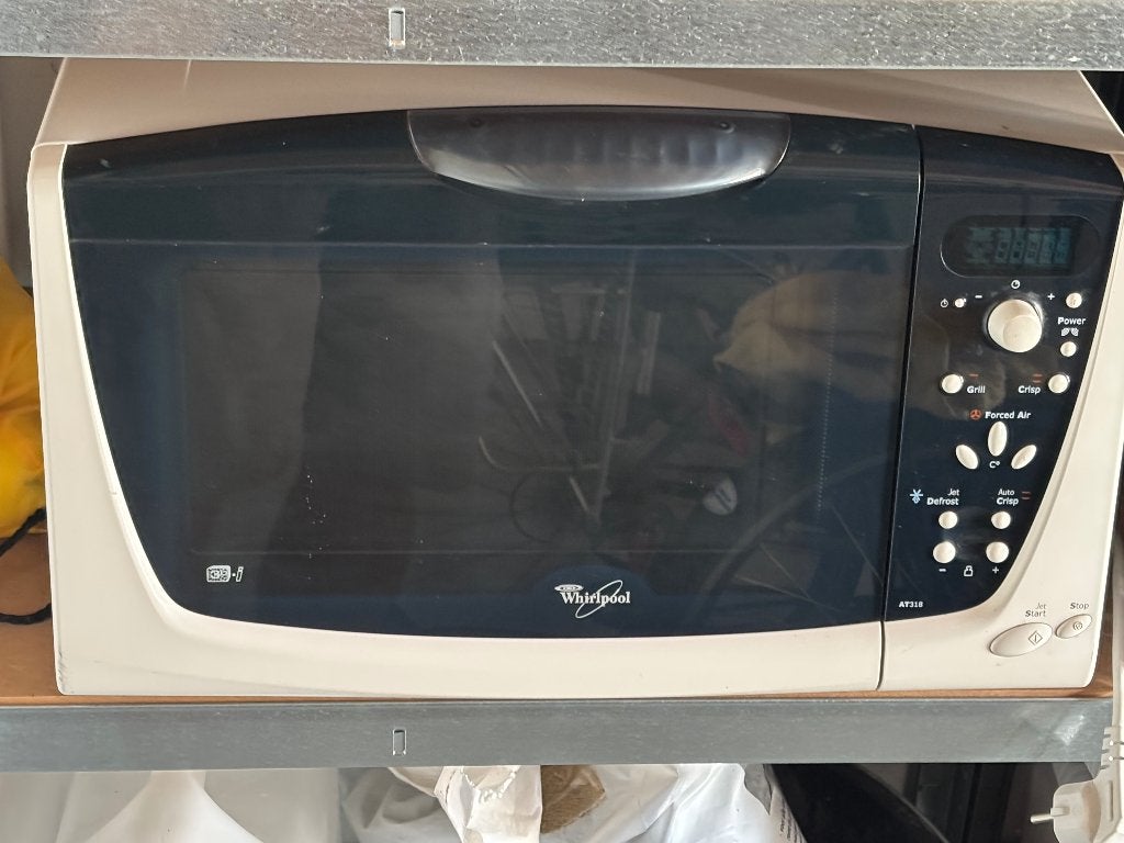 Whirlpool Magnetron met Grill, Witgoed en Apparatuur, Ophalen, Gebruikt, Grill, Magnetron