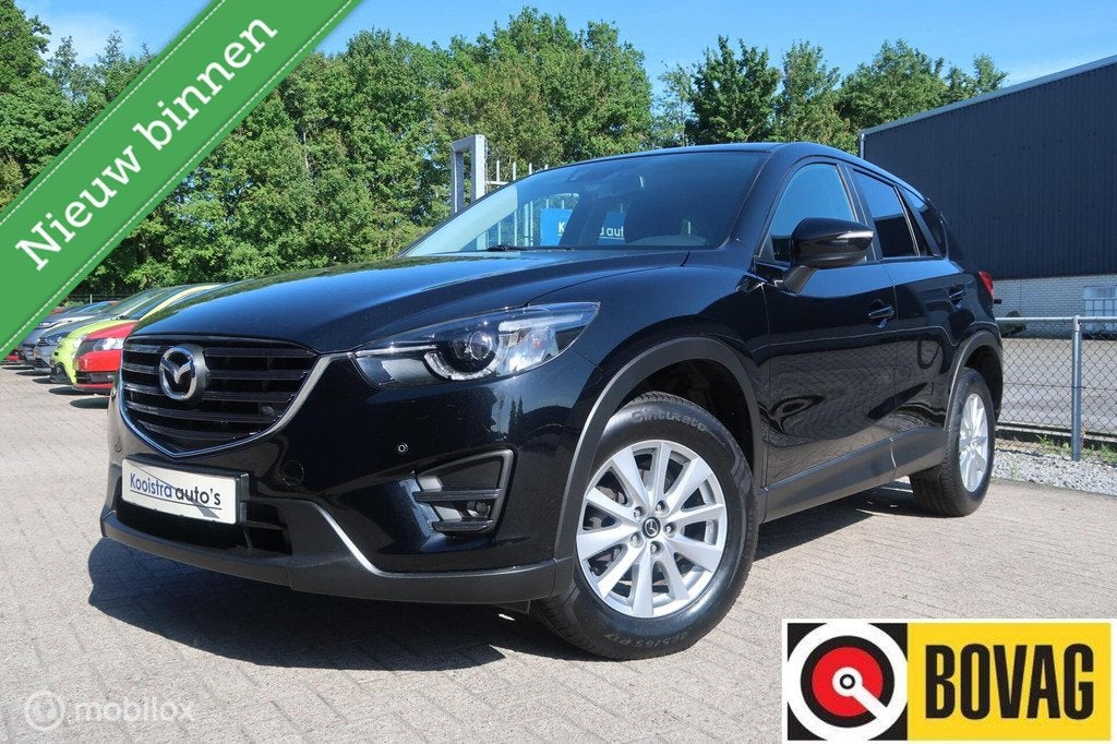 Mazda CX-5 2.0 SkyActiv-G 165 Skylease 2WD, Voorwielaandrijving, 1998 cc, Stof, Zwart
