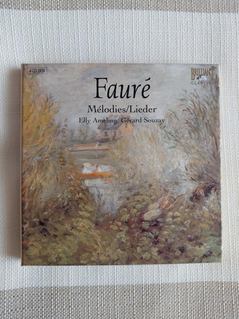 Fauré Melodies / Lieder.  Elly  Ameling en Gerhard Souzay, Ophalen of Verzenden, Zo goed als nieuw
