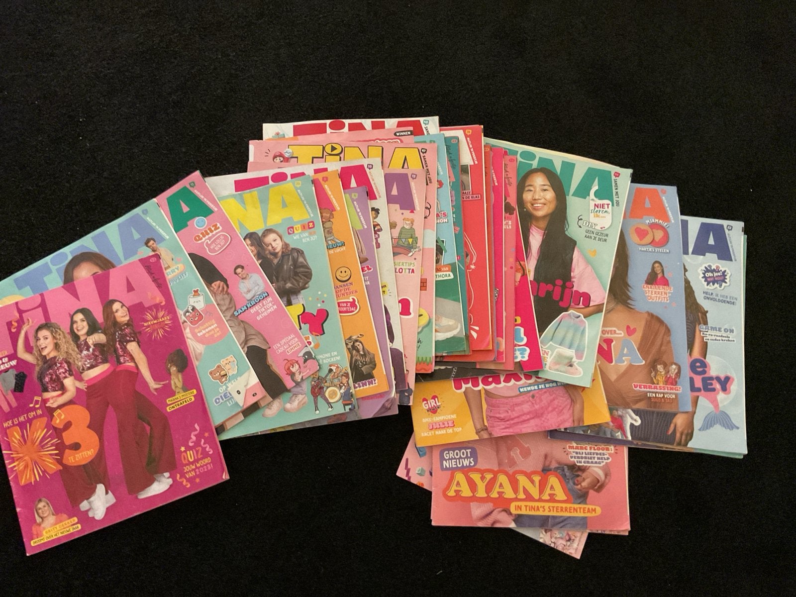 Grote collectie Tina tijdschriften - diverse jaargangen, Boeken, Ophalen, Gelezen, Damesbladen