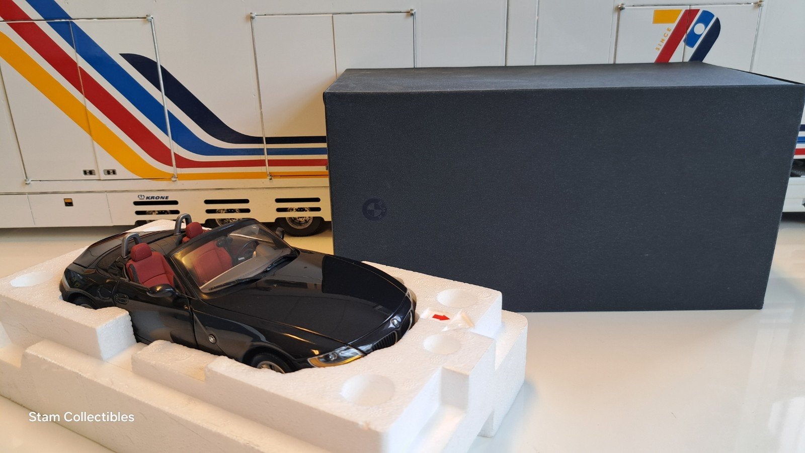 Kyosho BMW Z4 Convertible Black / Black Dealer Edition, Kyosho, Auto, Ophalen of Verzenden, Zo goed als nieuw