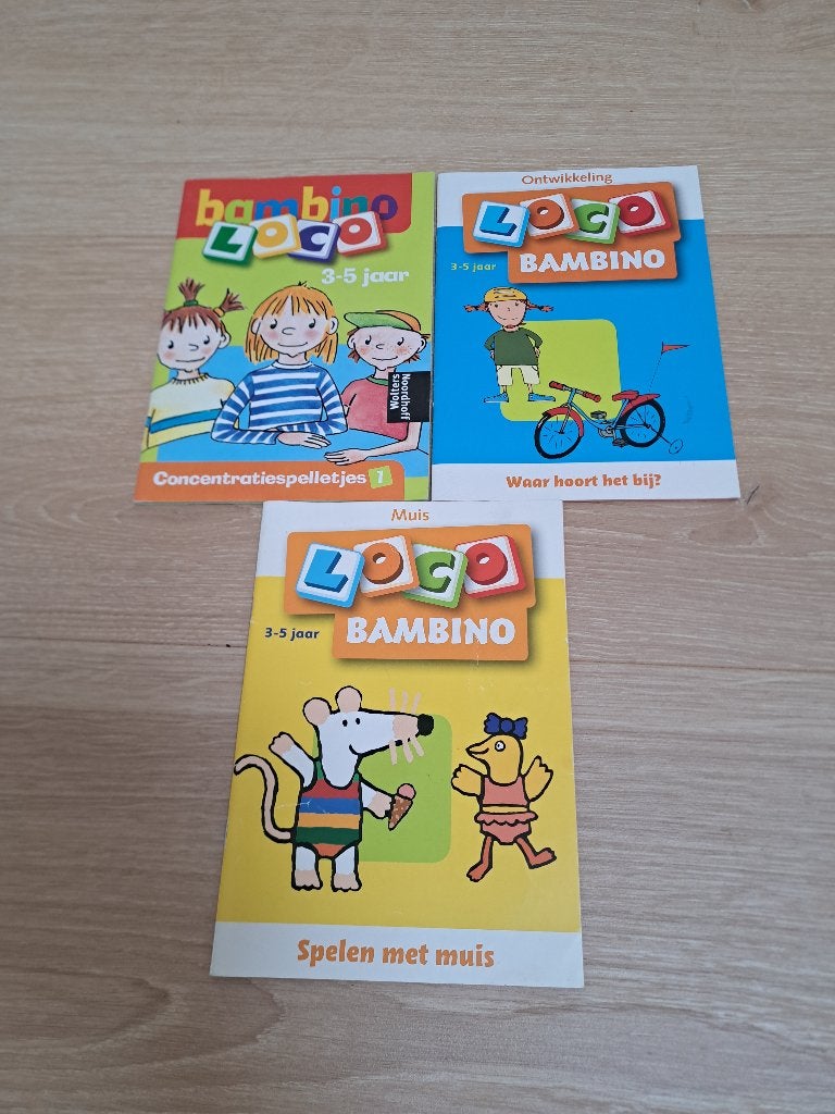 Bambino loco boekjes, Ophalen of Verzenden