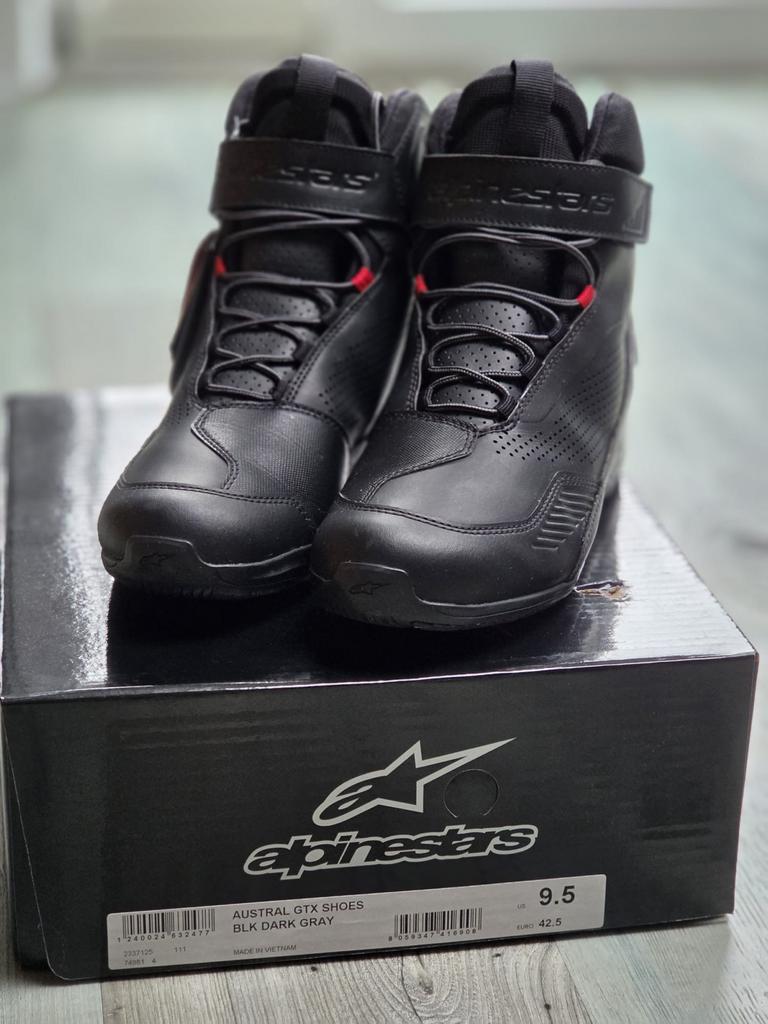 Alpinestars Austral GTX motorschoenen. Maat 42.5, Motoren, Ophalen of Verzenden, Nieuw met kaartje, Heren, Overige typen