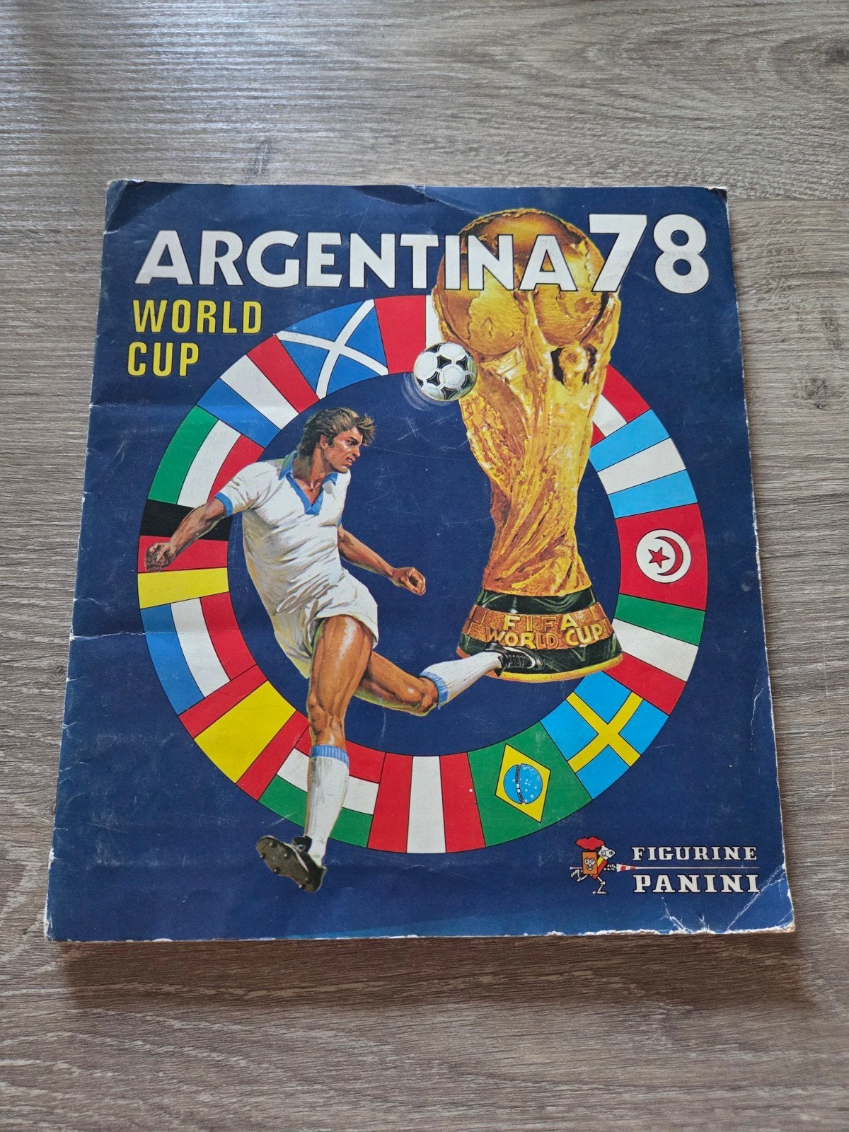 Panini album World Cup 1978 wk 78 Argentinië, Ophalen of Verzenden, Gebruikt, Buitenlandse clubs, Poster, Plaatje of Sticker