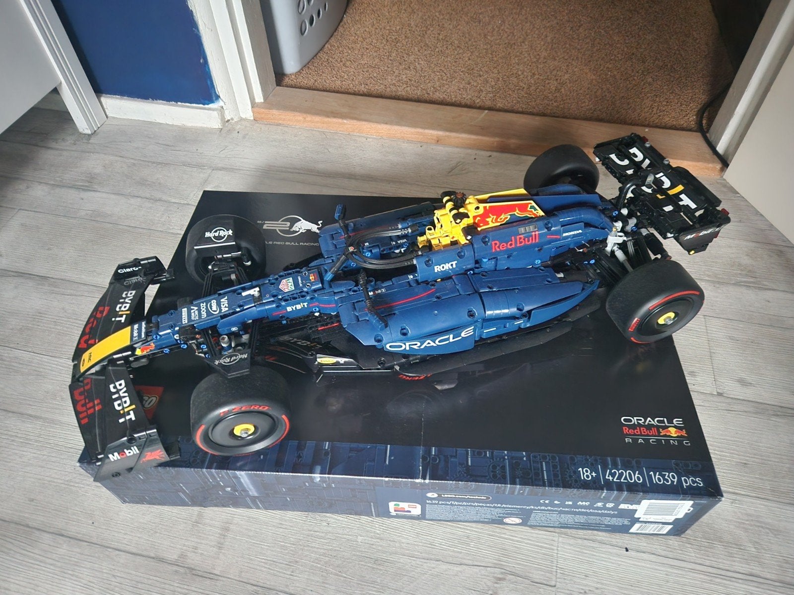 Lego 42206 max verstappen, Ophalen, Compleet, Lego, Zo goed als nieuw