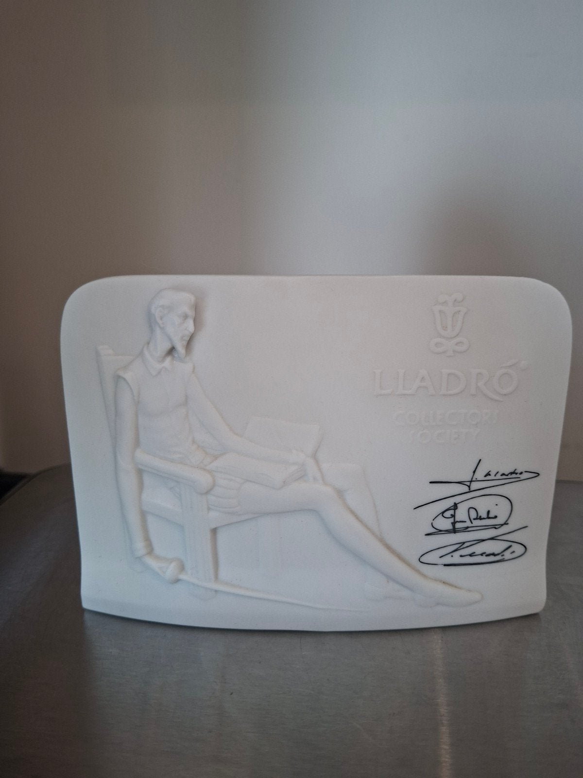 Lladro Collectors Society Don Quichot 1985 Plakkaat, Antiek en Kunst, Ophalen of Verzenden