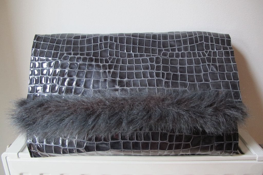 Grey shoulder bag, Ophalen of Verzenden, Gebruikt, Grijs, Schoudertasje