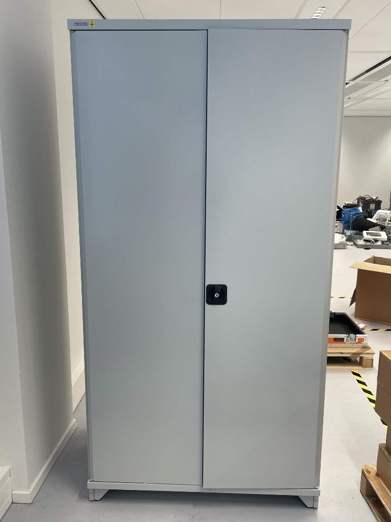 Draaideurkast klapdeurkast metalen kast magazijnkast, Ophalen, 100 tot 150 cm, 200 cm of meer, Metaal