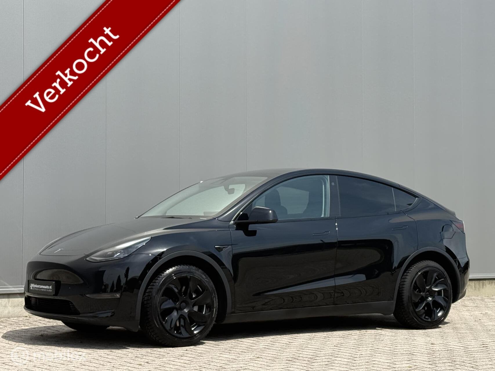 Tesla Model Y Long Range AWD 75 kWh 2022 Incl BTW - SOH 92%, Automaat, Gebruikt, Zwart, Zwart