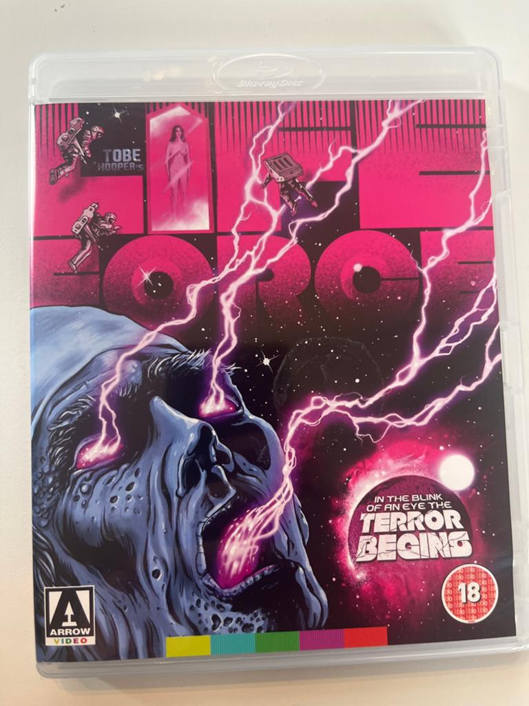 Tobe Hooper's Lifeforce Blu-ray (Arrow Video), Ophalen of Verzenden, Zo goed als nieuw, Overige genres