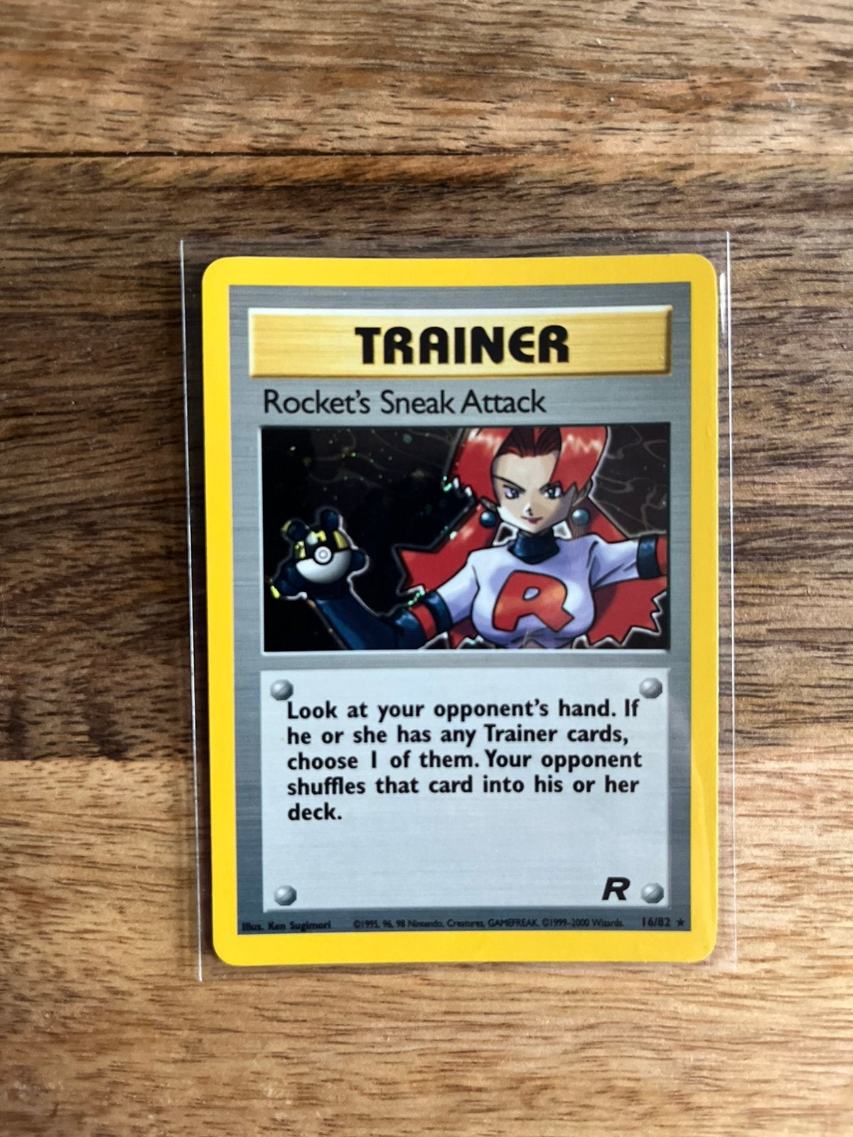 Pokemon Team Rocket -  Rocket’s Trap (HOLO), Verzenden, Gebruikt