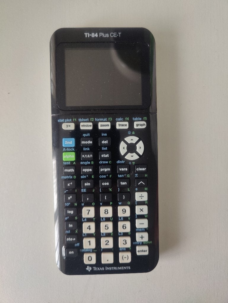 TI-84 Plus CE-T Rekenmachine | Als Nieuw, Ophalen of Verzenden, Grafische rekenmachine, Zo goed als nieuw