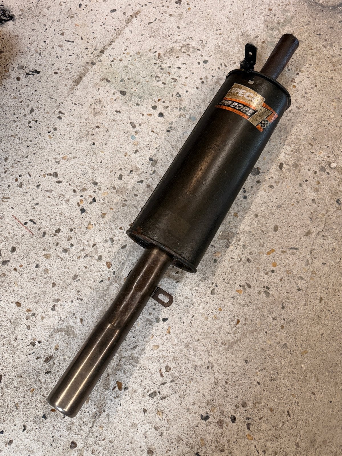 Peco Bigbore Mini Classic Center Exit Uitlaat - Gebruikt, Ophalen, Gebruikt, Mini