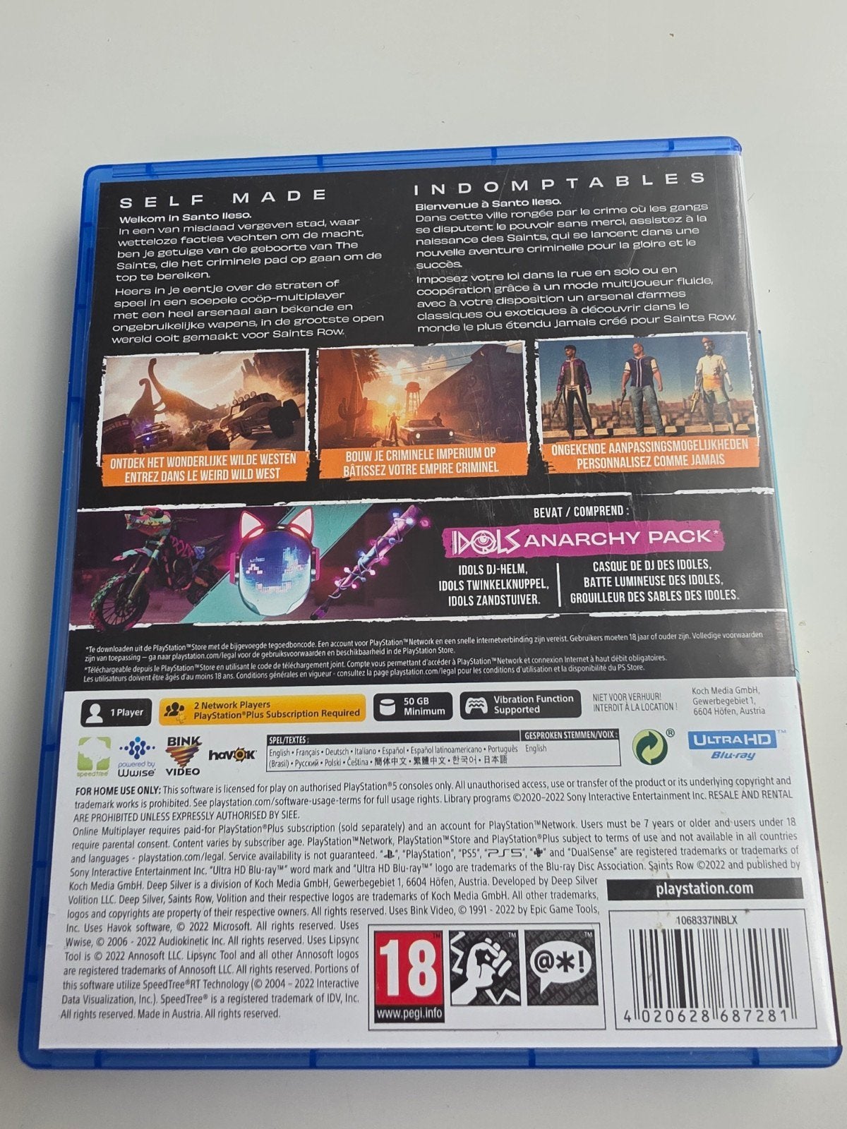 Saints Row Day One Edition PS5 - Zo goed als nieuw Lees Goed, Avontuur en Actie, Online, Vanaf 18 jaar, Info@deepsilver.com