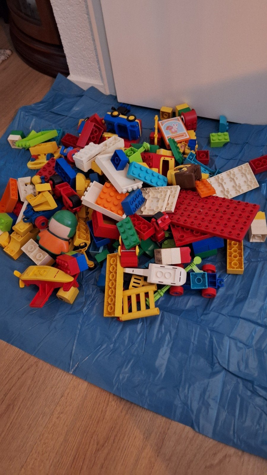 Partij Duplo blokken en onderdelen, Kinderen en Baby's, Speelgoed | Duplo en Lego, Gebruikt, Ophalen of Verzenden, Duplo, Losse stenen