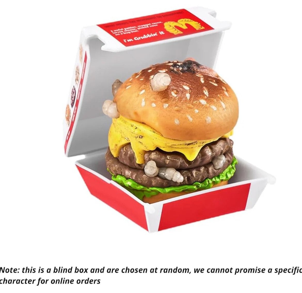 Gross mini hamburger, Verzenden