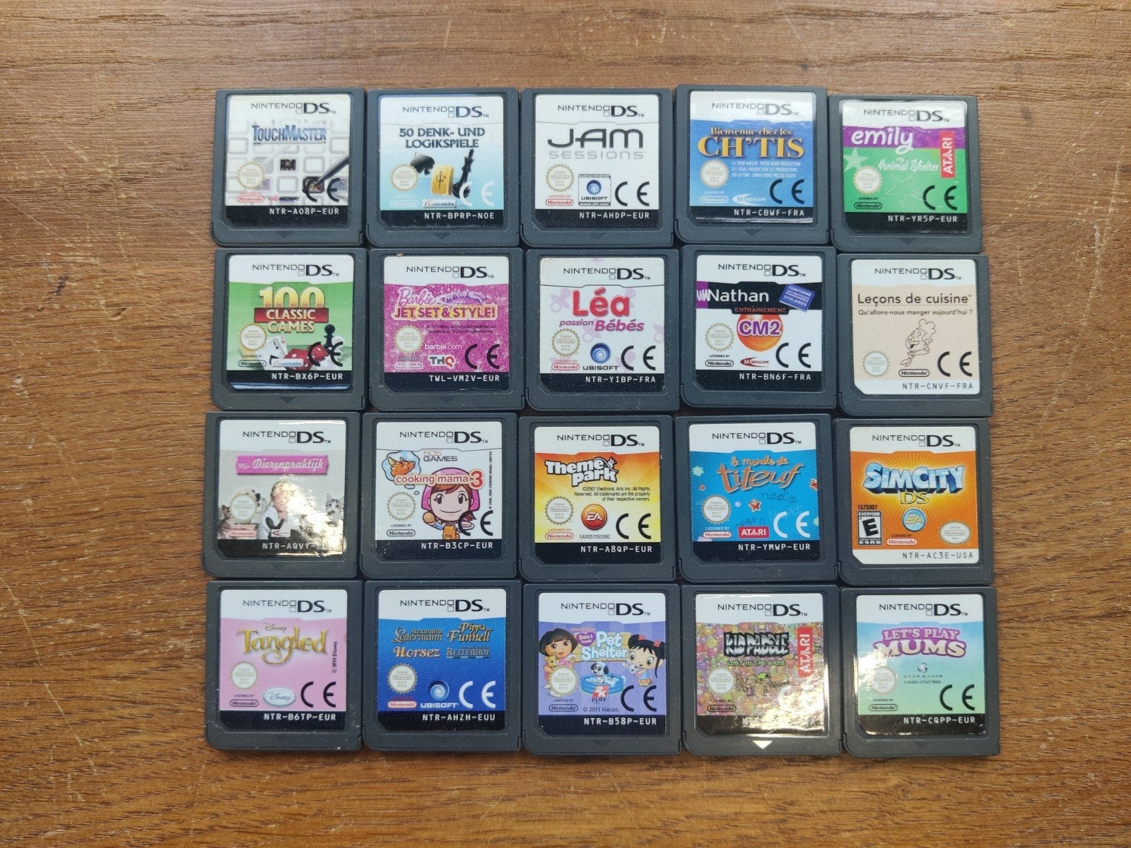 20 Nintendo DS games - Diverse titels, Spelcomputers en Games, Ophalen of Verzenden, Gebruikt, DS Lite, Met games