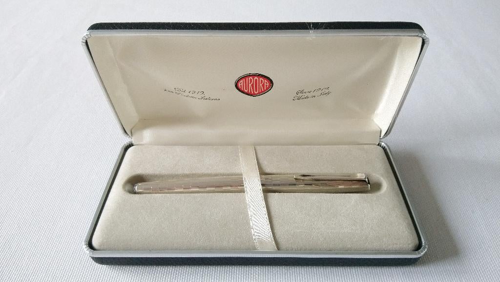 Aurora 98 Archivi Storici solid Silver Vulpen 14K/585 M-nib, Overige merken, Nieuw, Met doosje, Ophalen of Verzenden
